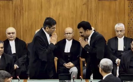 Kotiswar Singh, Mahadevan Take Oath as Supreme Court Judge