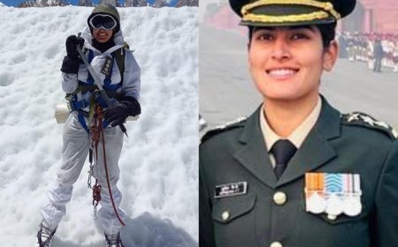 Daring Daughter of Mysuru: Captain Supreetha Becomes First Woman Officer at Siachen