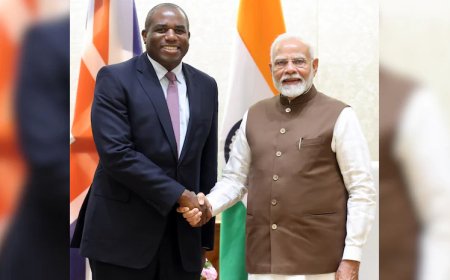 India and U.K. Commit to Strengthen Ties Through Free Trade Agreement and New Technology Initiative