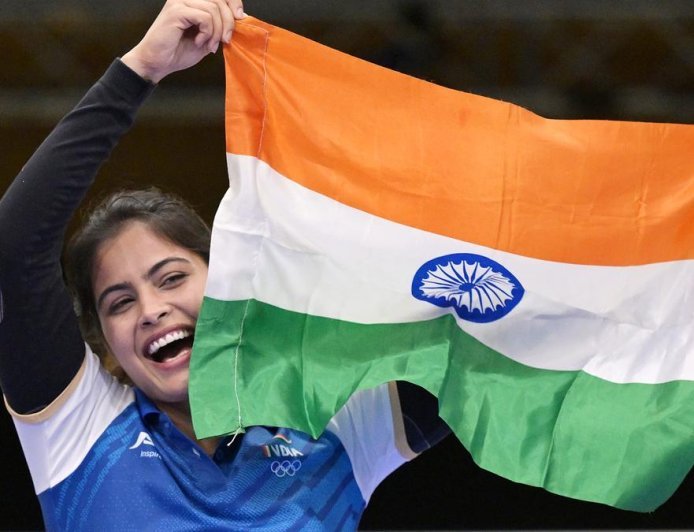 Manu Bhaker Wins Bronze in Women's 10m Air Pistol Event at Paris Olympics 2024