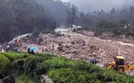 Analysis of The Hindu Editorial: Human Factors in Wayanad Landslides