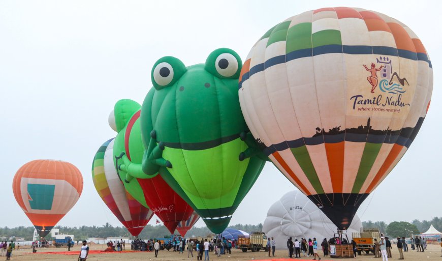 Hot Air Balloon Festival to Soar in Tamil Nadu