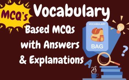 MCQs on Vocabulary Words from the Editorial