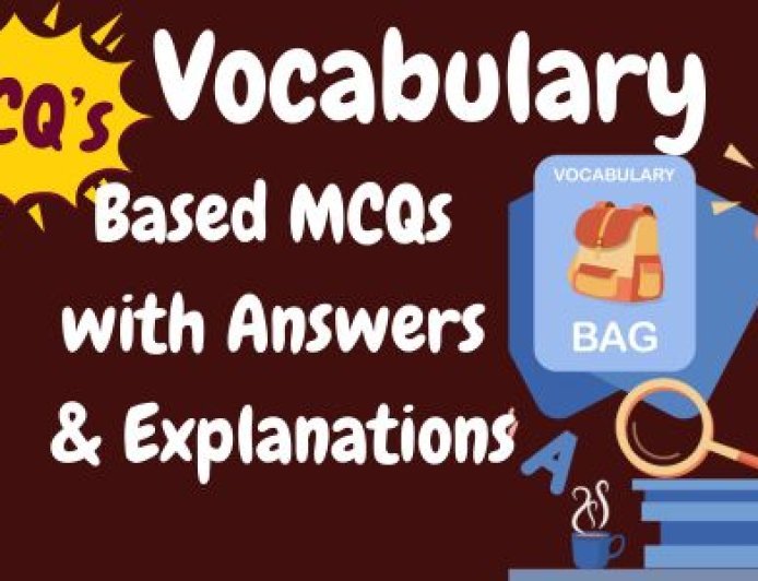 MCQs on Vocabulary Words from the Editorial